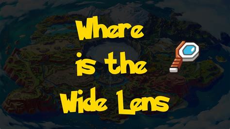 Where Is: The Wide Lens (Pokemon Scarlet & Violet) - YouTube