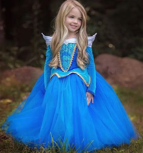 Halloween Costume For Kids Cinderella Princess Dress For Girl Wear New ...