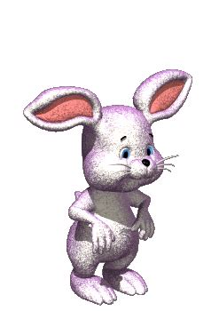 Moving Animated Easter Bunny Easter Egg And Good Friday Animations ...