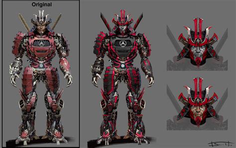 Transformers The Last Knight Drift Concept Art By Tyler Scarlet - Transformers News - TFW2005