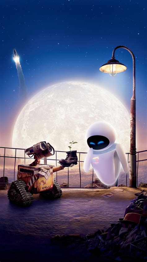 Wall-e and Eve Wall E Wallpaper, Wallpaper Backgrounds, Handy Wallpaper, Plain Wallpaper ...