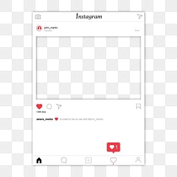 Instagram Frame Psd