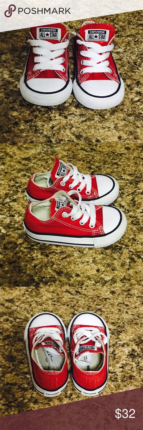 SOLD! 🚫: Red Low Top Converse | Red low top converse, Converse ...