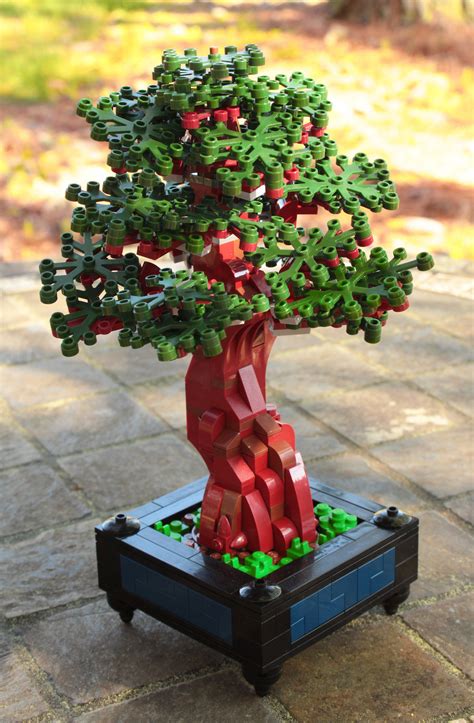 Legosaurus — Lego Bonsai Tree Image by Brother Steven