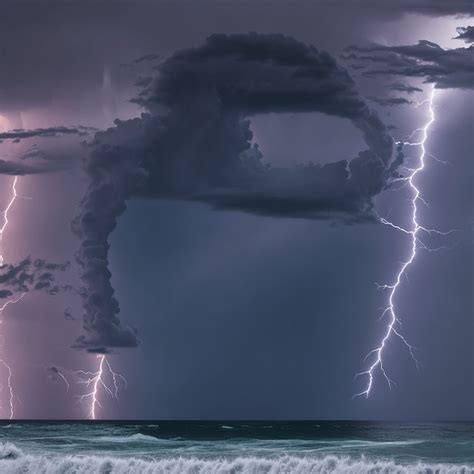 Lightning Storm over ocean : r/ocean