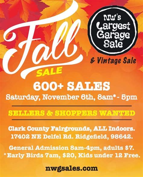 NW’s Largest Garage Sale & Vintage Sale!