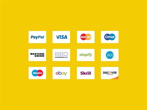 12 Free Credit Card Payment Icons