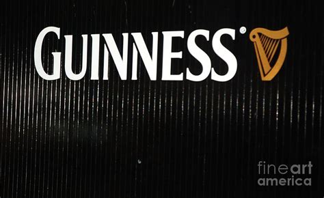 Guinness Sign At The Brewery, Dublin Photograph by Poet's Eye - Fine Art America