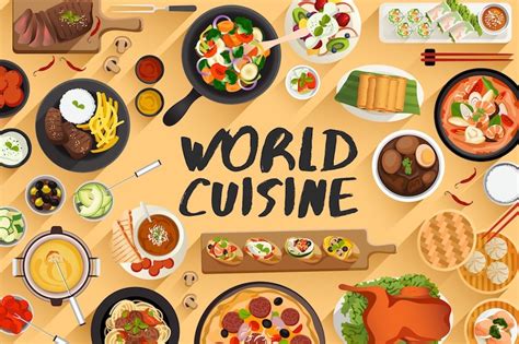 World Cuisine Illustration :: Behance