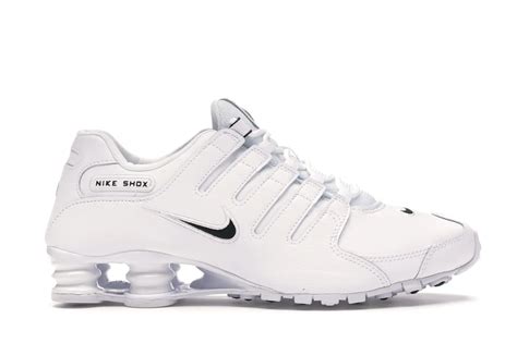 Nike Shox NZ EU White Black Men's - 501524-106 - US