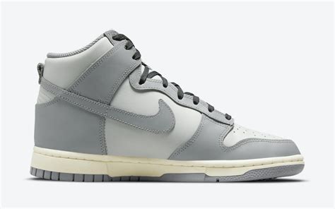 Nike Dunk High Grey White WMNS DD1869-001 Release Date - SBD