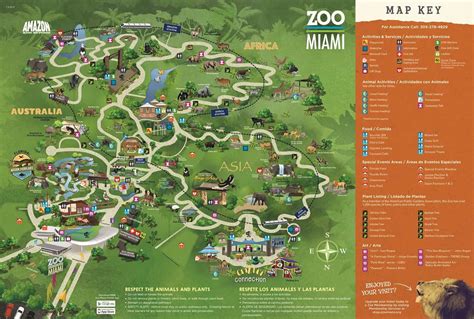 Miami Zoo Map Zoo Miami Map Florida Usa - vrogue.co