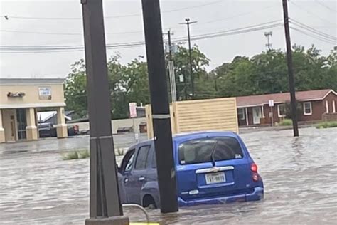 PHOTOS: Heavy rainfall causes flooding across Odessa