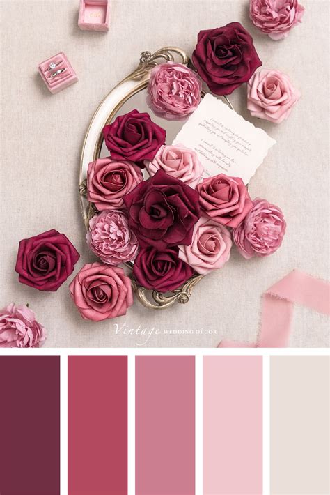 Dusty Rose Color Palette