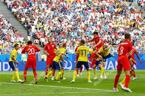 Harry Maguire England Scores Opening Goal Editorial Stock Photo - Stock ...