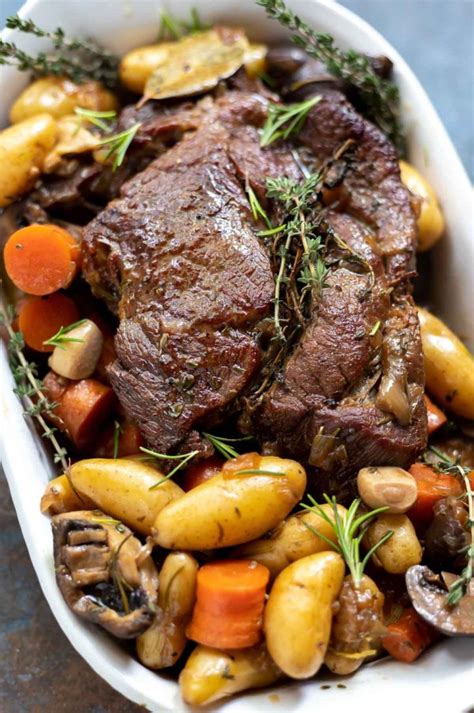 Oven-Braised Roast Beef