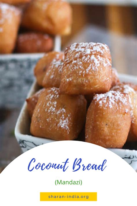 Coconut Bread (Mandazi) | Coconut bread, Recipes, Bread