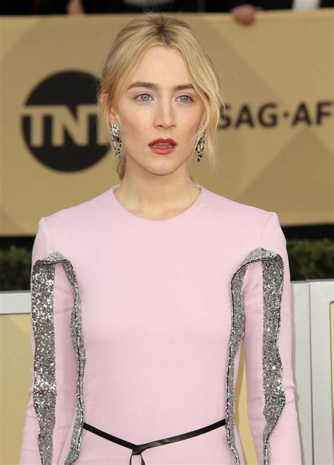 SAOIRSE RONAN at Screen Actors Guild Awards 2018 in Los Angeles 01/21/2018 - HawtCelebs