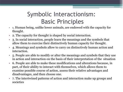 PPT - Symbolic Interactionism PowerPoint Presentation, free download ...