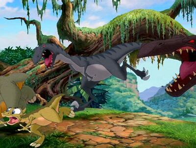 Screech and XI Utahraptors Size Comparison | Land Before Time Wiki | FANDOM powered by Wikia