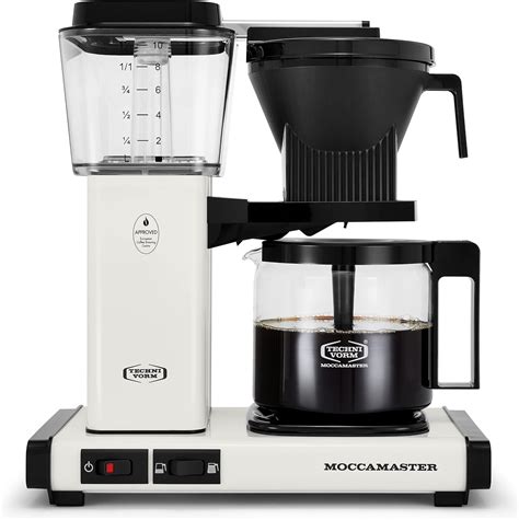 Cafeteira moccamaster 53933 KBGV Select para 10 xícaras, Off-White, 1,25 ml, 1,25 l : Amazon.com ...