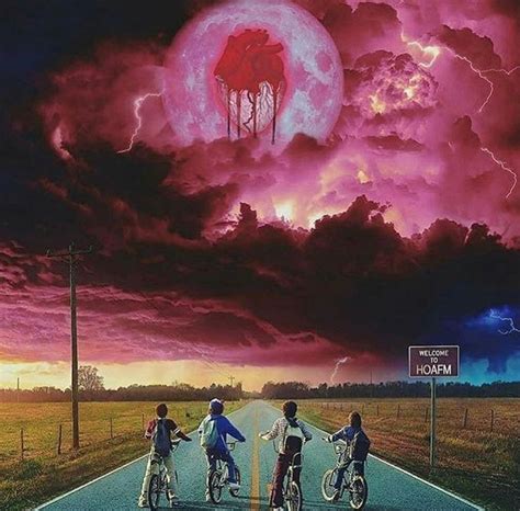 Stranger things/Chris Brown "Heartbreak on a full moon" | Fondos de ...