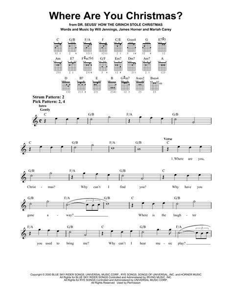 Where Are You Christmas? | Sheet Music Direct