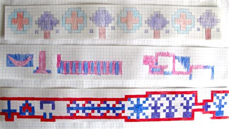 Grade 6: Wampum Belt Design | Art Here and There