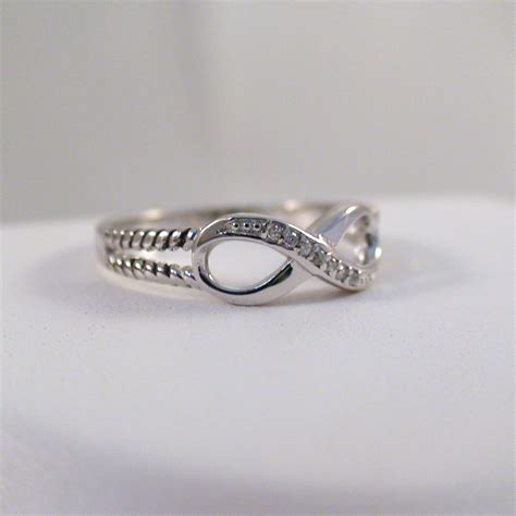 Sterling Silver Infinity Ring