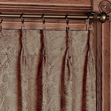 Gabrielle Pinch Pleat Wide Curtain Pair 144 x 84 | Touch of Class