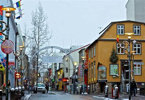 Laugavegur Street, Reykjavik