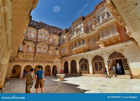 Inside the Mehrangarh Fort. Jodhpur. Rajasthan. India Editorial Stock ...