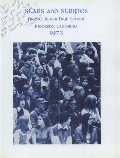 Explore 1973 Beyer High School Yearbook, Modesto CA - Classmates