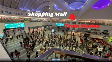 Grand Central Shopping Mall & Train Station Birmingham City - YouTube