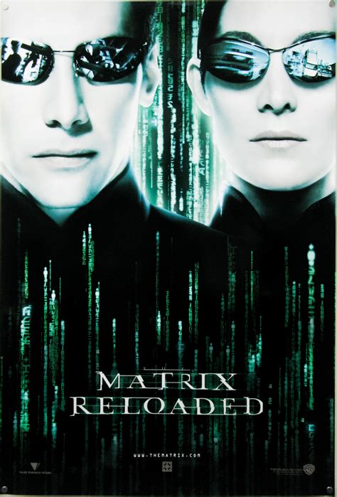 The Matrix Reloaded / one sheet / Neo and Trinity / USA