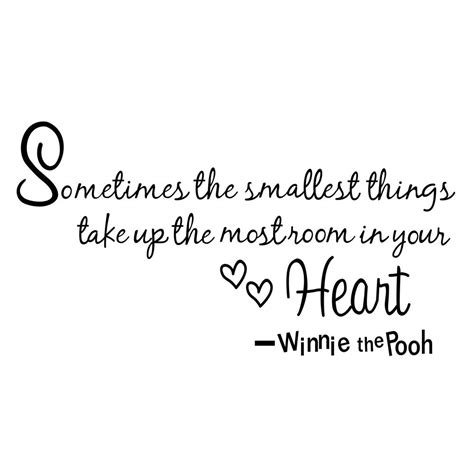 Buy BooDecal Nursery Wall Decor Quotes Decals Winnie The Pooh Wall Art Sayings Sometimes The ...