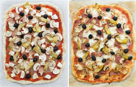 Capricciosa Pizza - The clever meal