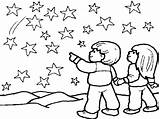 Night Sky Coloring Page At GetColoringscom  Free Printable Colorings sketch template
