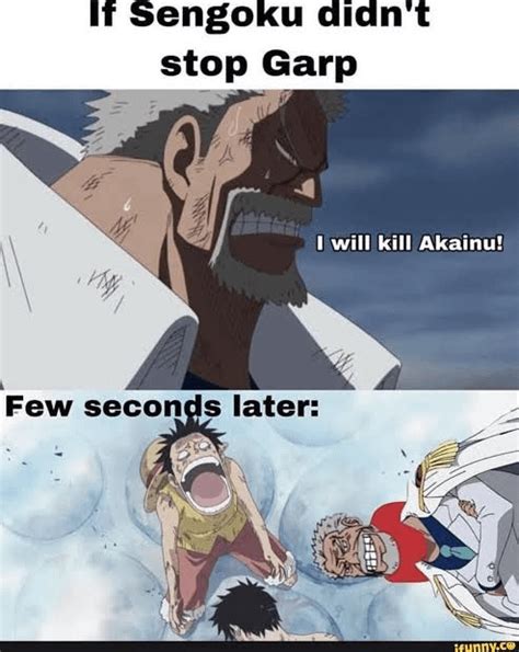 Garp vs Akainu : r/MemePiece