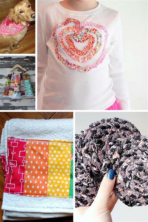 30 Simple Sewing Projects to Use Up Your Scraps | AllFreeSewing.com