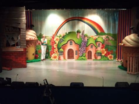 MunchkinLand Backdrop | Theater | Pinterest | Backdrops and Haunted houses