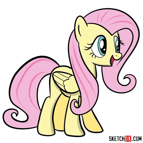 My Little Pony Fluttershy Drawing