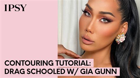 Contouring Tutorial: Drag Schooled with Gia Gunn | IPSY - YouTube