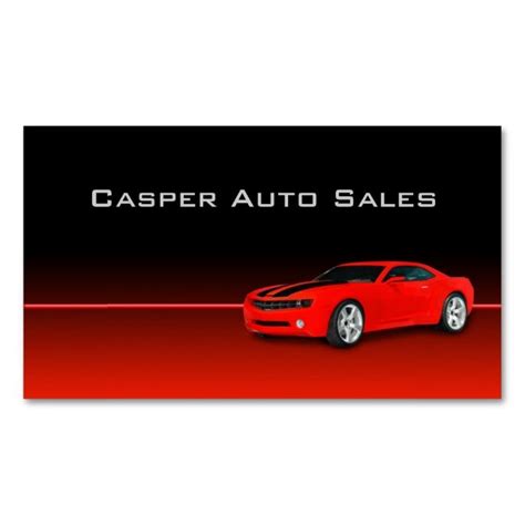 Car Dealer Business Card | Zazzle.com | Free business card templates, Business card maker ...