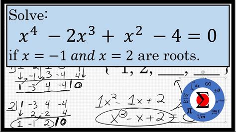 Finding Roots Of 4th Degree Polynomial