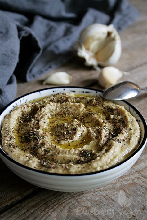 Hummus with Za’atar – Blueberry Vegan