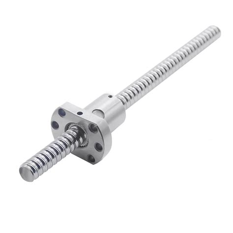 SFU1204 L1000mm rolled ball screw cnc C7 with 1204 single ball nut for ...