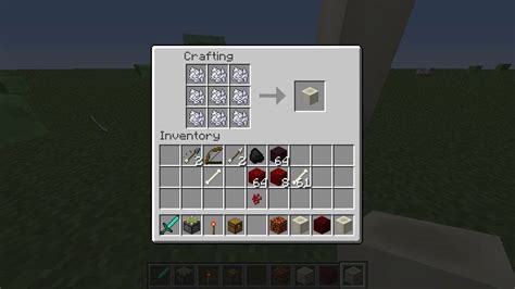 Bone block recipe : Minecraft