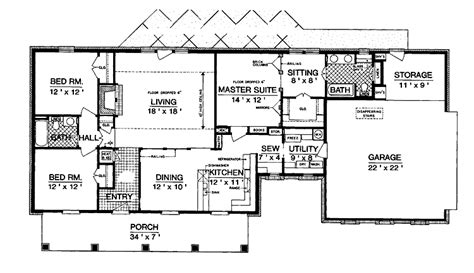 1600 Square Foot Ranch House Plans With Basement - Openbasement