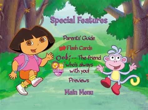 Dora the Explorer: City of Lost Toys - DVD Menu Walkthrough - YouTube Dora The Explorer, Noggin ...